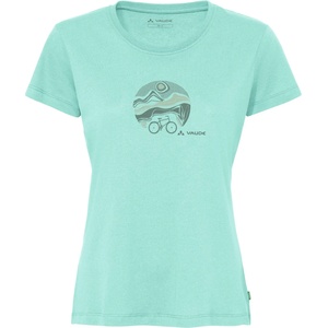 Vaude Дамска фланелка с къс ръкав за колоездене Vaude Women's Cyclist V T-shirt - Sage - размер 38 (EU) (116-5953-2413)
