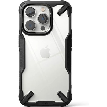 Ringke Противоударен Калъф за iPhone 14 Pro Max, RINGKE Fusion X Case, Черен (8809881262314)