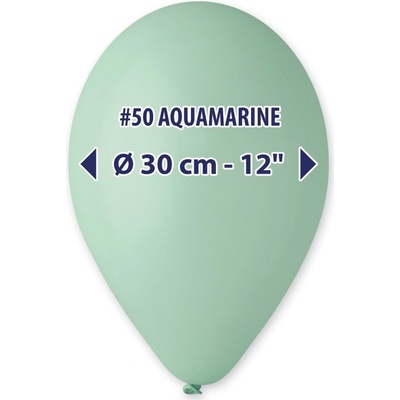 Balónek 30 cm tyrkysový