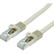 Value 21.99.0850 RJ45 CAT 6a (surový CAT 7) S/FTP 0,5m sivý