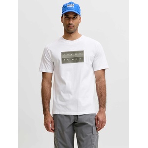 JACK & JONES Тениска jcofusion box print tee ss cn noos