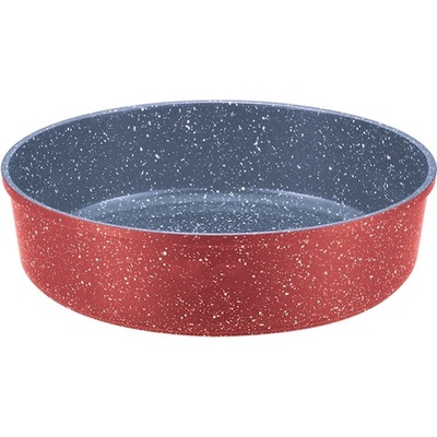 Voltz Кръгла тава за печене Oliver Voltz OV54322B32, 32х7 см, Керамично-мраморно покритие, Червен (OV54322C32 red)