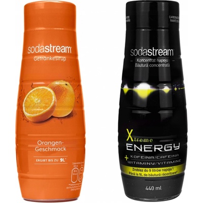 SodaStream Orange Xtreme Energy 440 ml