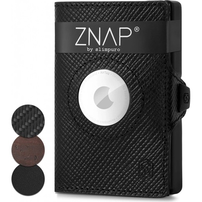 Slimpuro ZNAP Airtag Wallet ochrana RFID ZNAPAirSaffiano8