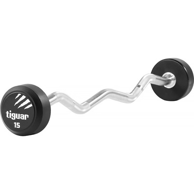 Tiguar PU olympijská činka lomená 15 kg