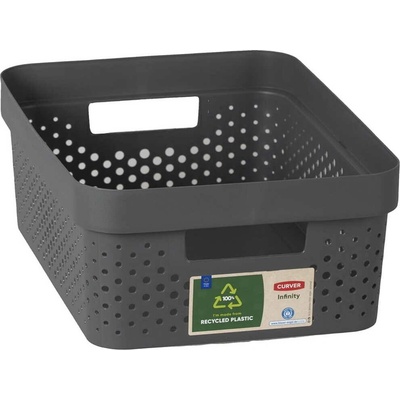 CURVER Úložný box INFINITY 11 l tmavě šedý