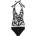 SoulCal Бански костюм SoulCal Women's One Piece Swimsuit - Black