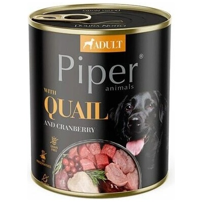 Piper s prepelicou a brusnicami 800 g