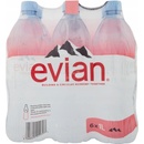 Evian Prírodná nesýtená minerálna voda 6 x 1 l