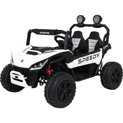 mamido Dětské elektrické autíčko Buggy SPEEDY 4x200W 24V bílá