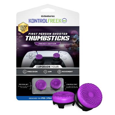 Аксесоар KontrolFreek FPS Thumbsticks Fenzy Edition за PS5/PS4 (KF-GRIP-6100-PS5)
