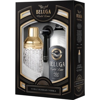 Beluga Gold Line 40% 0,7 l (darčekové balenie Shaker)