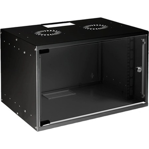 Mirsan Комуникационен шкаф Mirsan MR. SOH07U30DE. 01, 7U, 535 x 300 x 350 mm, D=300 мм, черен (MR.SOH07U30DE.01)