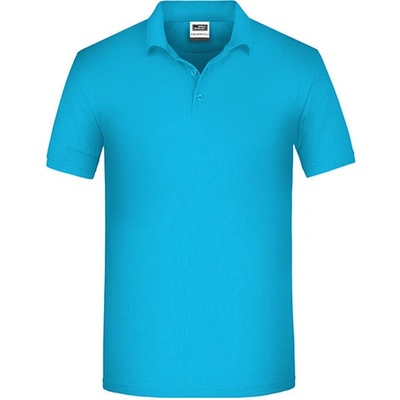 James & Nicholson Pánska polokošeľa JN874 turquoise
