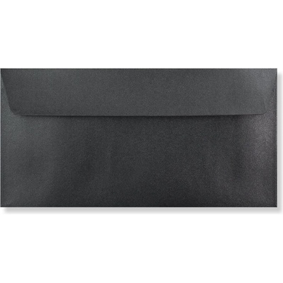 Envelopes Ltd. Barevná obálka DL černá perleťová ,balení 50 ks 522885