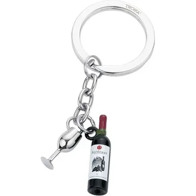 TROIKA Ключодържател Troika - BORDEAUX (KR24-16/CH)