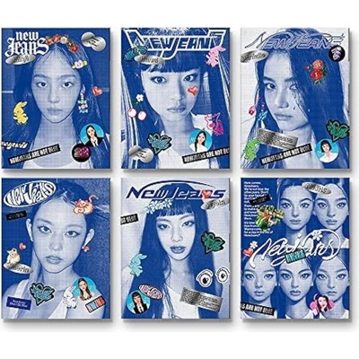 NEWJEANS - NEWJEANS 1ST EP BLUEBOOK VERSION 6 VERSIONS 1 CD