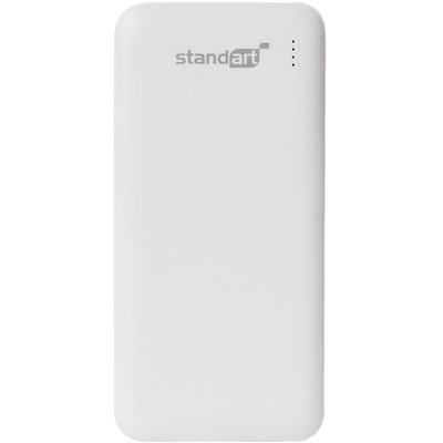 Standart PB67 10000 mAh преносим зарядно устройство, бяло (PB67 White)