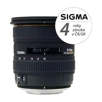 SIGMA 10-20mm f/4-5,6 EX DC HSM Canon