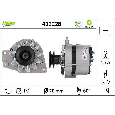 Generátor VALEO 436228