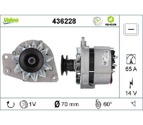 Generátor VALEO 436228