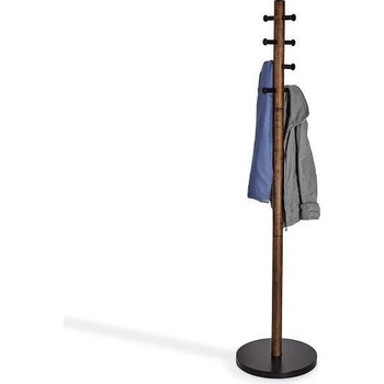 Image 1 of Umbra hk ltd (Канада) Закачалка umbra pillar свободностояща - цвят черен с орех (umbra 1005871-048)