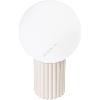 Sollux SL. 1721 - Настолна лампа HALO 1xG9/8W/230V Ø 12 см кремав (SLX1434)