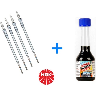 NGK Sada žhaviacich sviečok (žhavičov) + VIF 125 ml (toyota) sada154