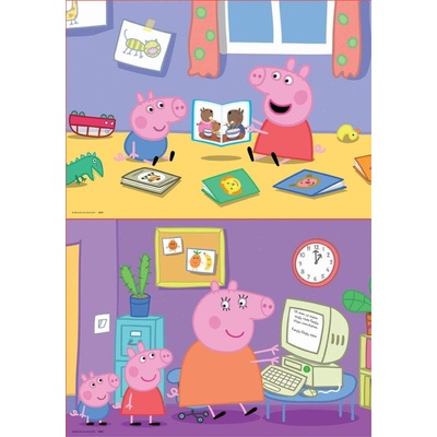 EDUCA Prasátko Peppa 2x20 dielov