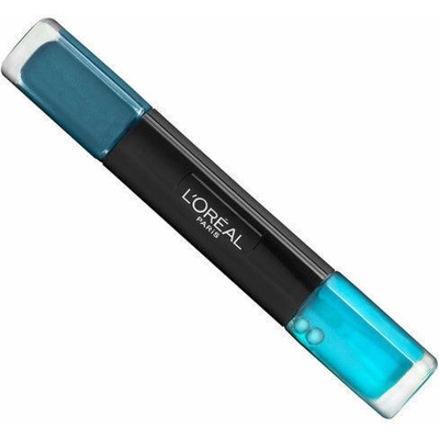 L'Oréal LOreal Paris Infallible Лак за нокти 2-в-1 007 Ocean Infinit 2 x 5 ml