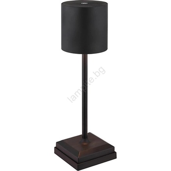 GLOBO 58487B - LED сензорна настолна лампа DIXON с регулиране на яркостта, презареждаема, 1, 5W/5V 2200 mAh, черна (GL8713)