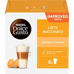 NESCAFÉ Кафе капсули NESCAFÉ Dolce Gusto Latte Macchiato, 16 бр. (8 напитки)