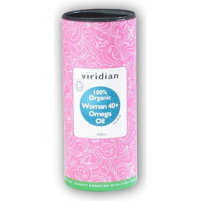 Viridian Woman 40+ Omega Oil Organic 200 ml