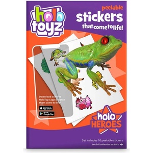 HoloToyz Стикери с Augmented Reality, HoloToyz - Holo герои (ST60-H) - homeshop