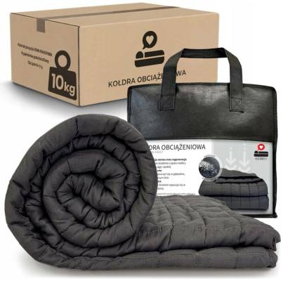 Łóżkoholicy Zátěžová deka 10 kg šedá 150x200