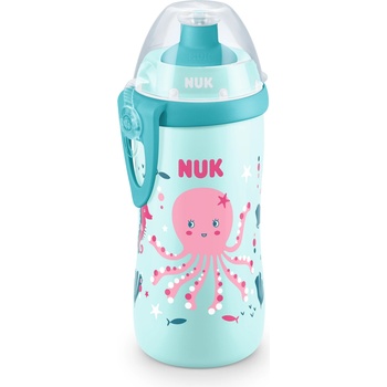 Nuk Шише с клапа NUK - Junior Cup, 300 ml, Chameleon (10255576)