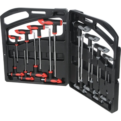 Silverline Sada T kľúčov torx a imbus 16 ks 250028