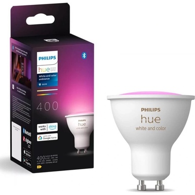 Hue WACA LED žárovka GU10 4,2W 400lm 2000-6500K RGB CRI80 IP20