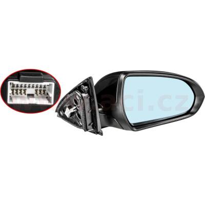 zpětné zrcátko el. ovládané vyhřívané konvexní pro lak auto. sklápění (8 pinů) P 8254818