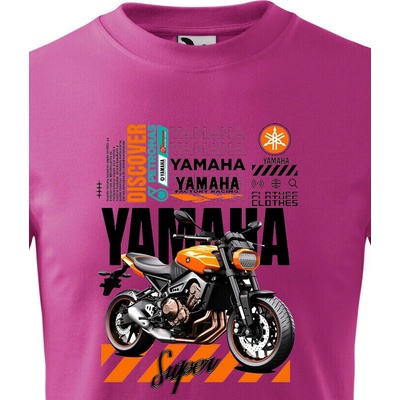 Dětské triko Yamaha Purpurová Canvas tričko Bezvatriko.cz 2371