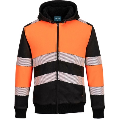 Portwest zimná mikina na zips triedy 1 PW3 PW377 Žltá čierna