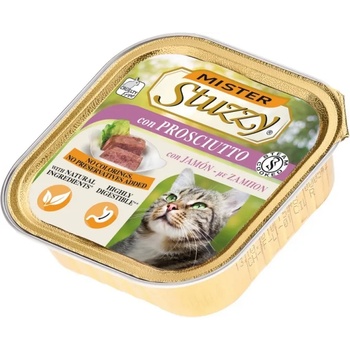 Stuzzy Mister Stuzzy Cat With Ham - Пастет за израснали котки с шунка, 7 броя х 100 гр