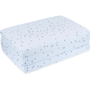 KikkaBoo Сгъваем матрак 60х120х5см Bear with me Blue (41107030114) - salemax