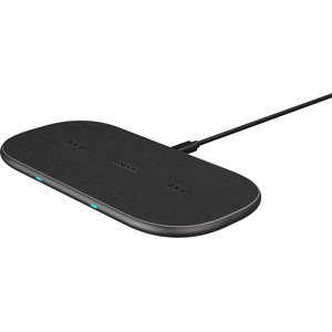 Rapoo Безжично зарядно RAPOO XC260, Qi, Двойно, 7.5W/10W, Черно (XC260)