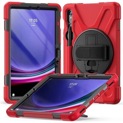 Vsetkonamobil 64178 SOLID Odolný kryt pre Samsung Galaxy Tab S9 červený