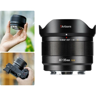 7Artisans AF 35mm f1,8 LITE series APS-C objektiv (Nikon Z)