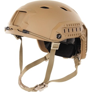 MFH Американска каска FAST-paratroopers, ABS-пластмаса, кафяв тен (10561R)