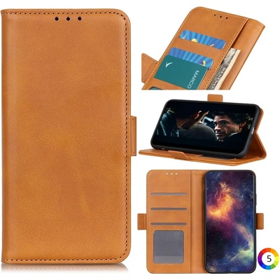 Samsung Galaxy A01 Core Magnetic Wallet Кожен Калъф и Протектор