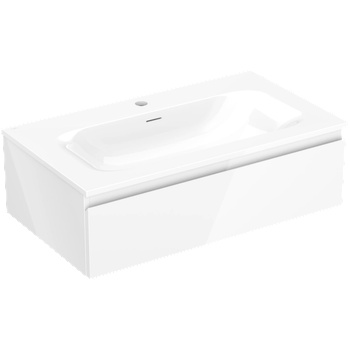 Mexen Orio шкаф за баня 80 см с мивка Vela, 1 чекмедже, бял гланц - 91A10-08023-1-BF00-W23M00 (91A10-08023-1-BF00-W23M00)