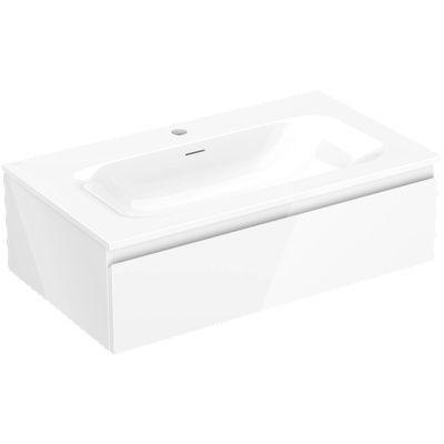 Mexen Orio шкаф за баня 80 см с мивка Vela, 1 чекмедже, бял гланц - 91A10-08023-1-BF00-W23M00 (91A10-08023-1-BF00-W23M00)